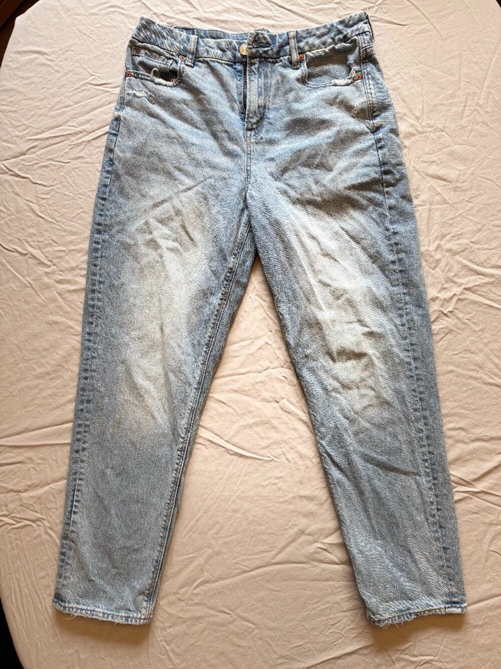 American Eagle Strigid Mom Jeans Size 10 – Regular Rise Classic Denim